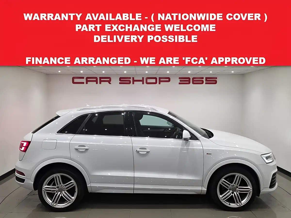 Used 2016 Audi Q3 S Line Plus White - Interior and Exterior details 3