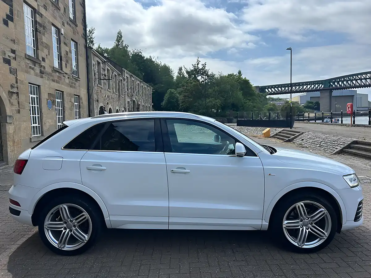 Used 2016 Audi Q3 S Line Plus White - Interior and Exterior details 2