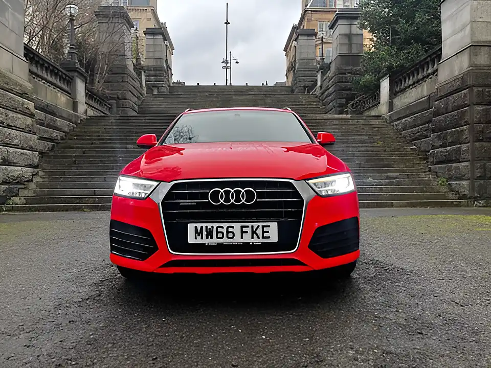 Used 2016 Audi Q3 S Line+ Red - Interior and Exterior details 4