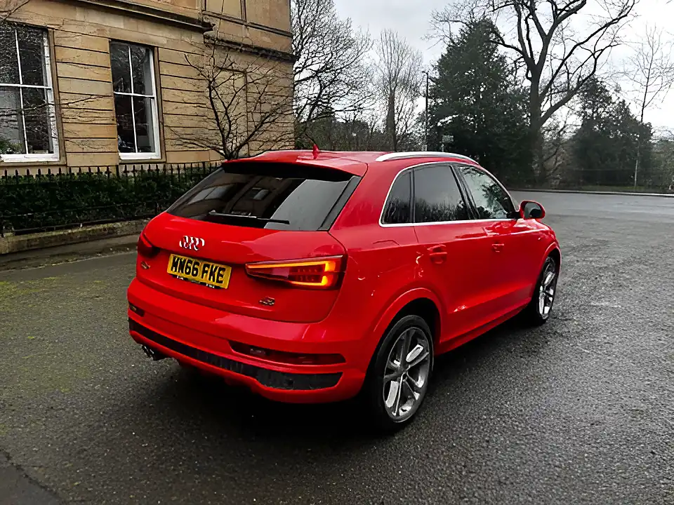 Used 2016 Audi Q3 S Line+ Red - Interior and Exterior details 7