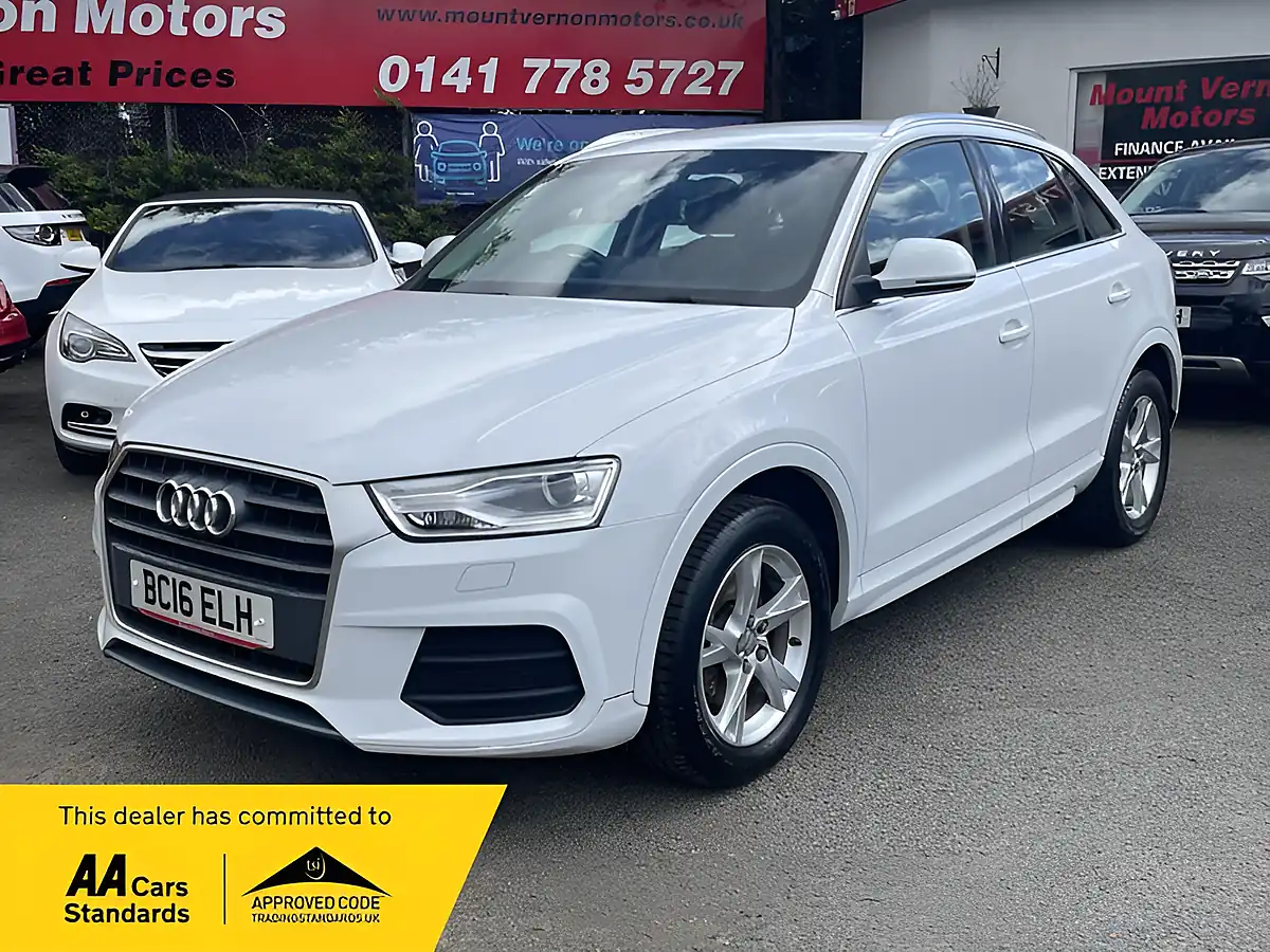 Used 2016 Audi Q3 Se White - Front View