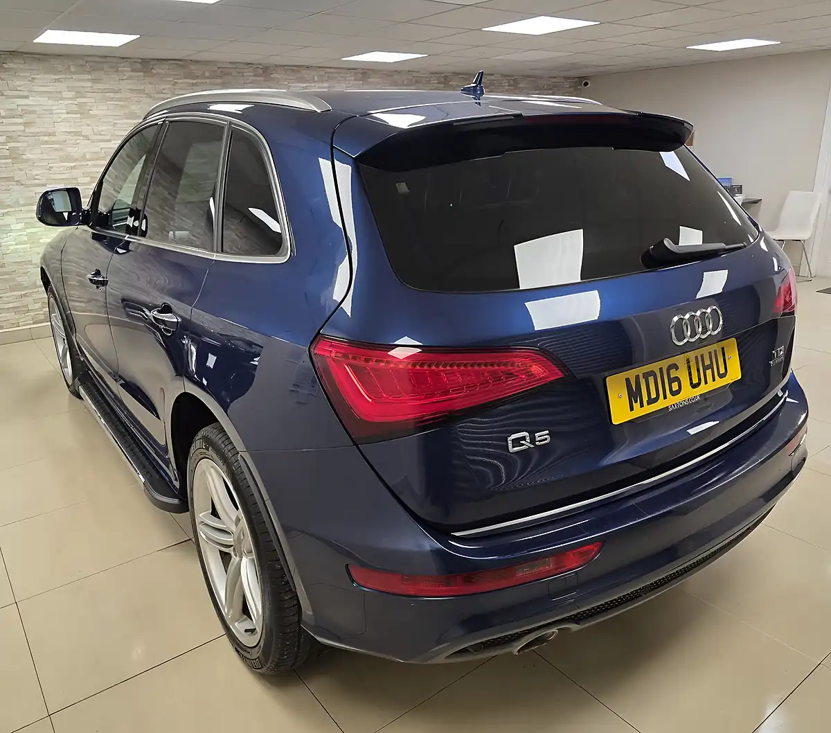 Used 2016 Audi Q5 S Line Plus Blue - Interior and Exterior details 3