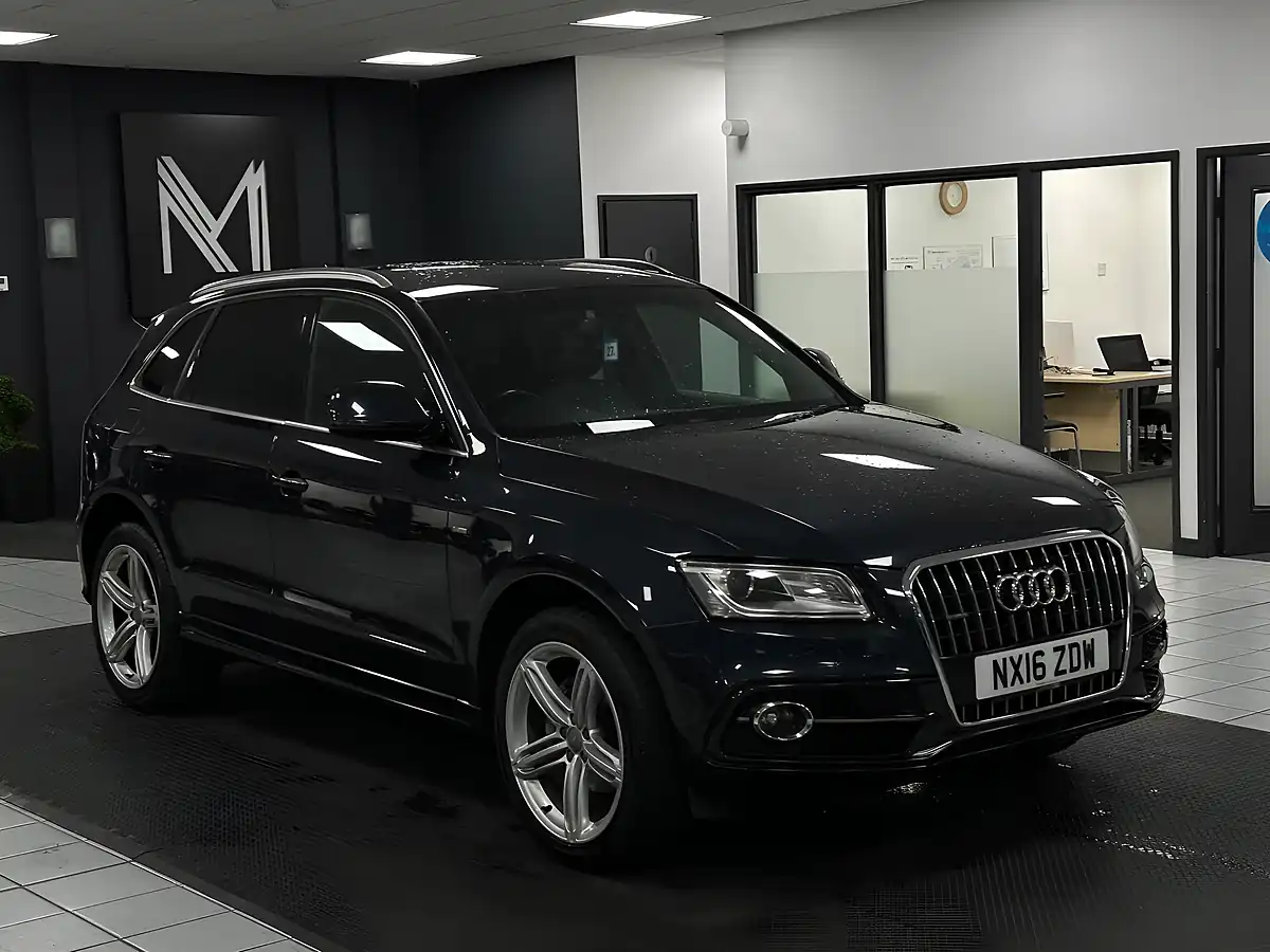 Used 2016 Audi Q5 S Line Plus Blue - Interior and Exterior details 2