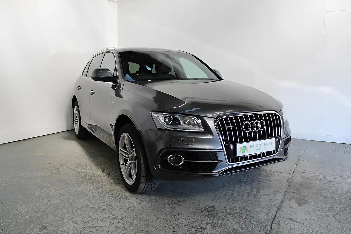Used 2016 Audi Q5 S Line Plus Grey - Front View