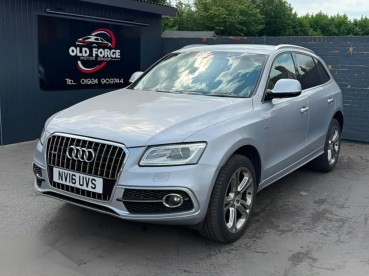Used 2016 Audi Q5 S Line Plus Silver - Front View