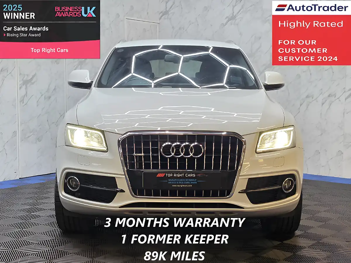 Used 2016 Audi Q5 S Line Plus White - Interior and Exterior details 2