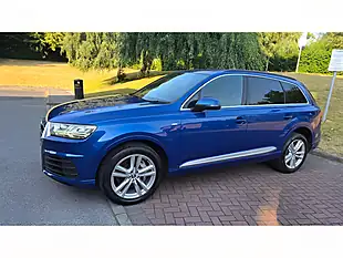 Used 2016 Audi Q7 S Line Blue - Interior and Exterior details 11
