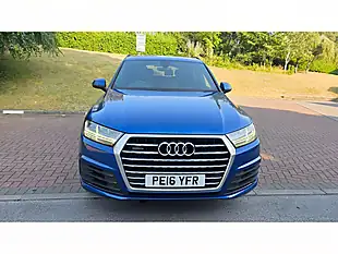 Used 2016 Audi Q7 S Line Blue - Interior and Exterior details 2