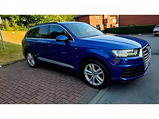 Used 2016 Audi Q7 S Line Blue - Interior and Exterior details 3