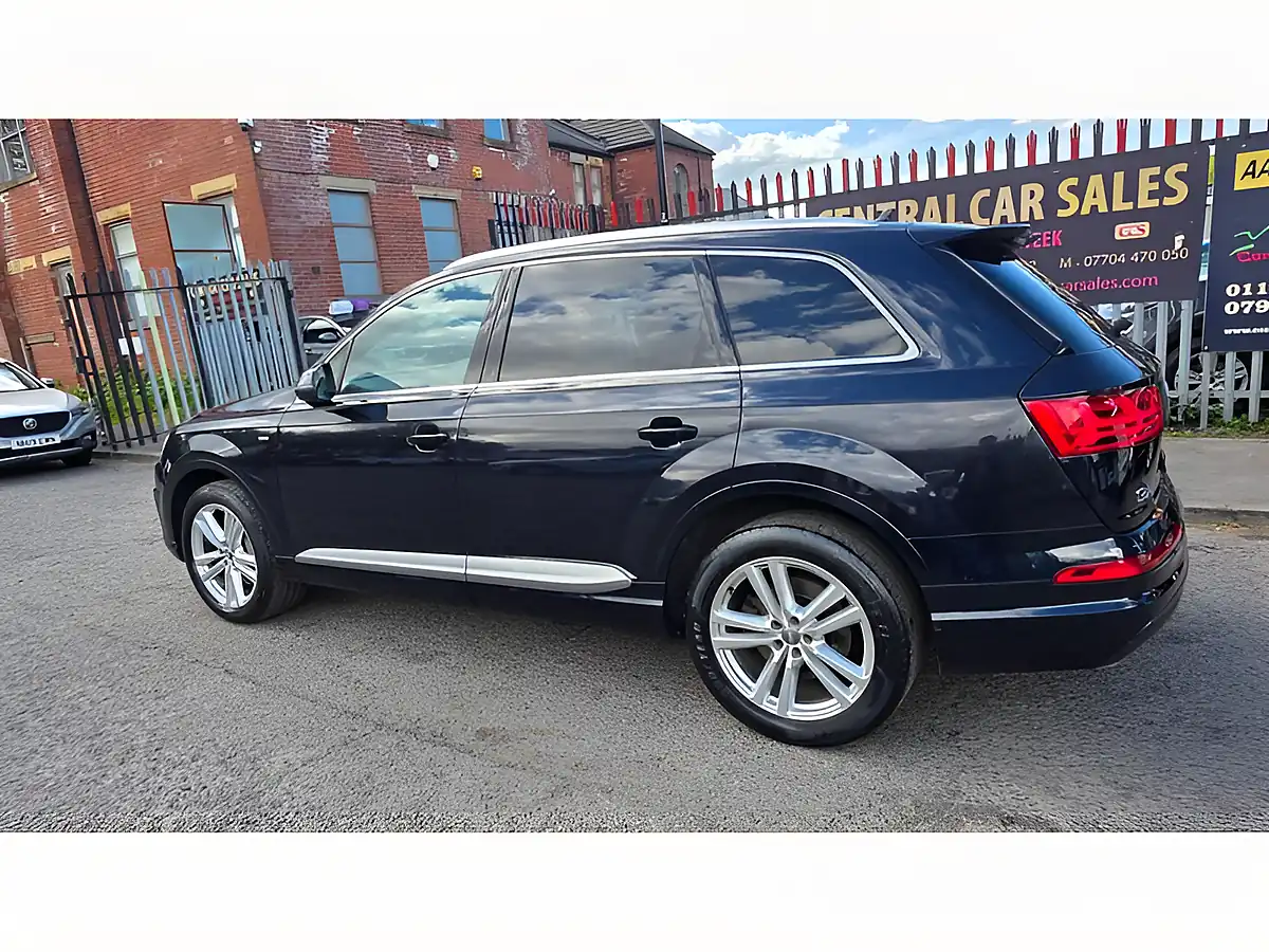 Used 2016 Audi Q7 S Line Blue - Interior and Exterior details 10