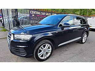 Used 2016 Audi Q7 S Line Blue - Interior and Exterior details 12