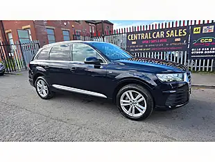 Used 2016 Audi Q7 S Line Blue - Interior and Exterior details 3