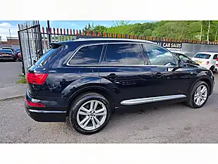 Used 2016 Audi Q7 S Line Blue - Interior and Exterior details 8