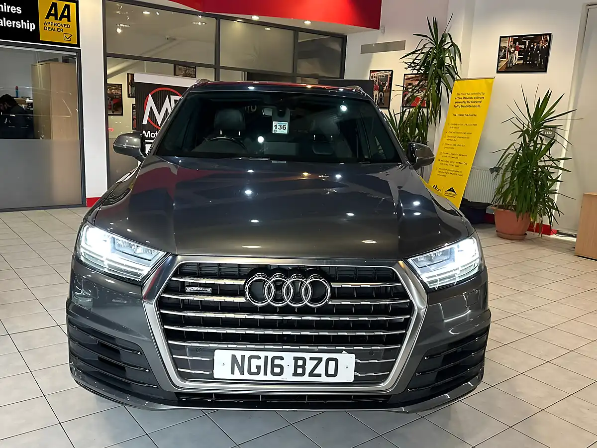 Used 2016 Audi Q7 S Line Grey - Interior and Exterior details 3