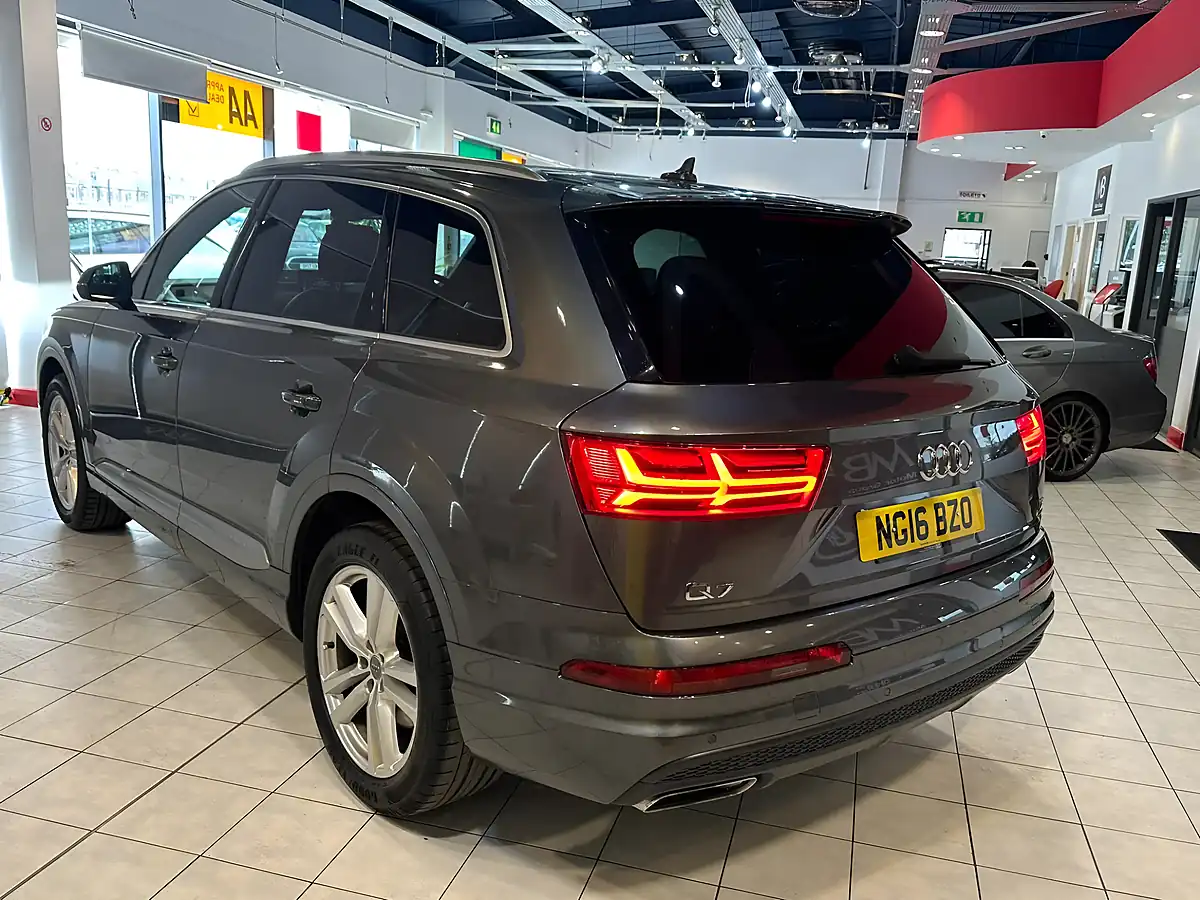 Used 2016 Audi Q7 S Line Grey - Interior and Exterior details 4