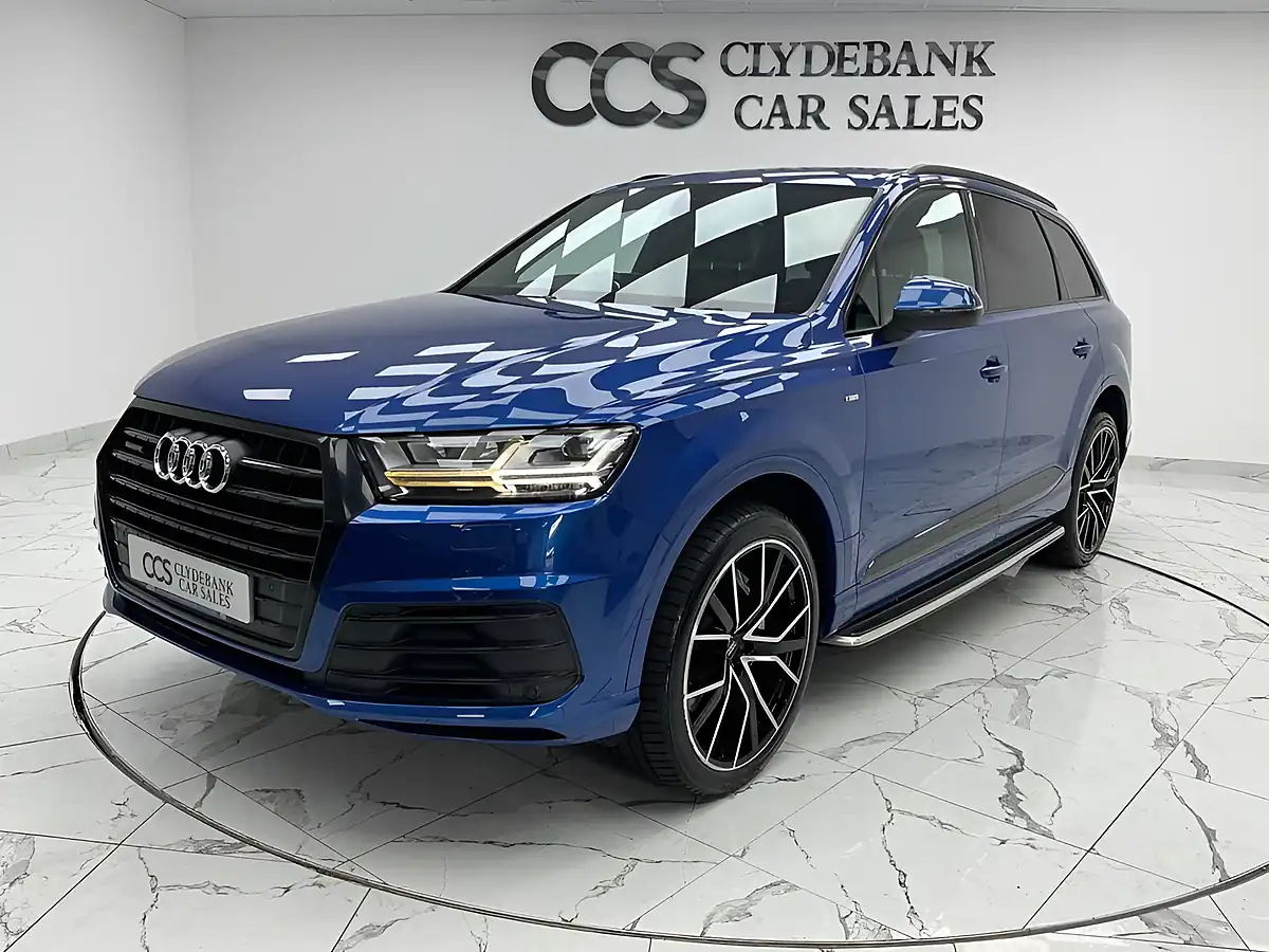 Used 2016 Audi Q7 S Line Sepang Blue - Interior and Exterior details 7