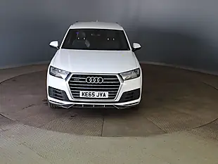 Used 2016 Audi Q7 S Line White - Interior and Exterior details 2