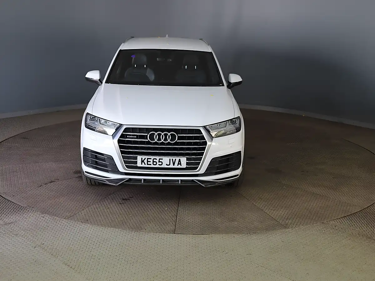 Used 2016 Audi Q7 S Line White - Interior and Exterior details 2
