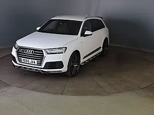Used 2016 Audi Q7 S Line White - Interior and Exterior details 3