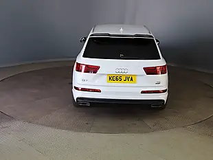 Used 2016 Audi Q7 S Line White - Interior and Exterior details 5