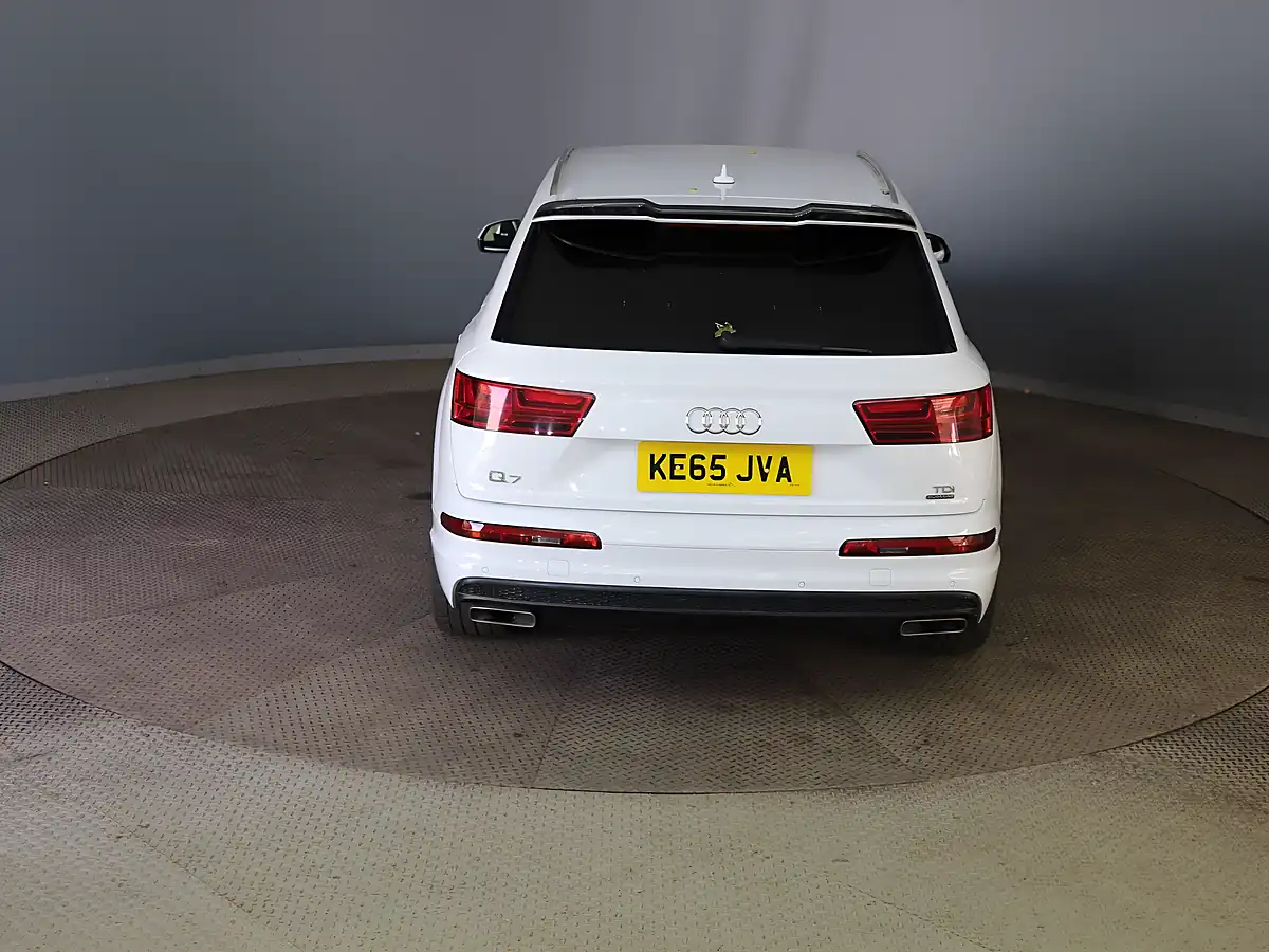 Used 2016 Audi Q7 S Line White - Interior and Exterior details 5