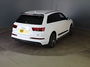 Used 2016 Audi Q7 S Line White - Interior and Exterior details 6
