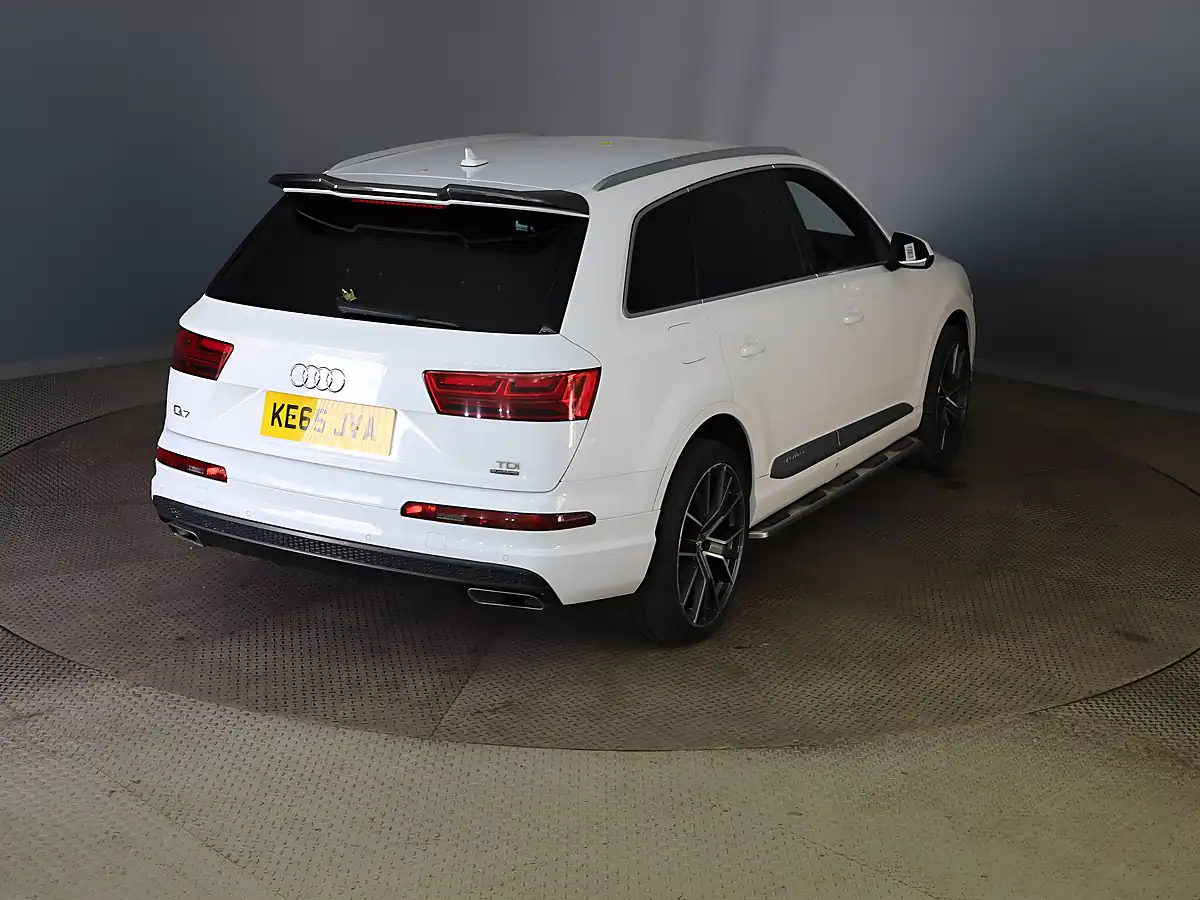 Used 2016 Audi Q7 S Line White - Interior and Exterior details 6