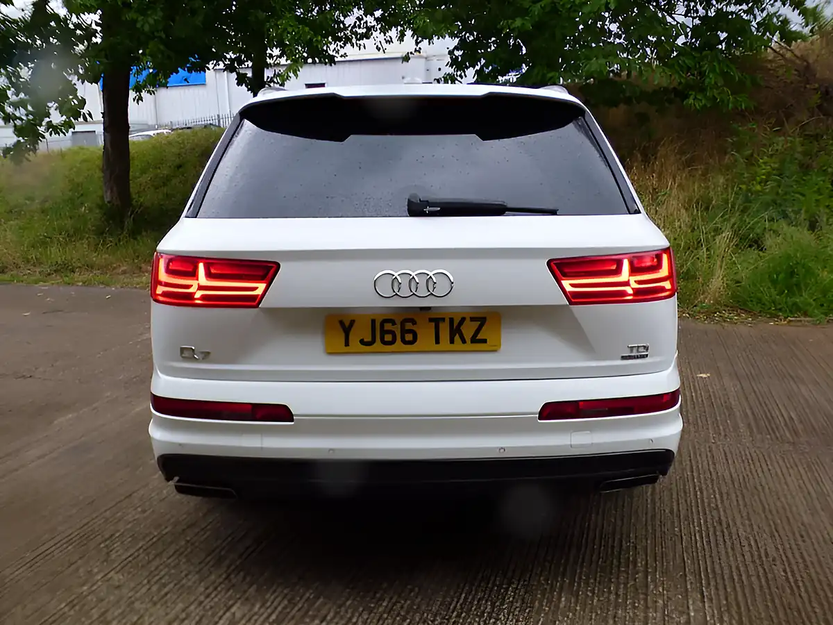 Used 2016 Audi Q7 S Line White - Interior and Exterior details 13