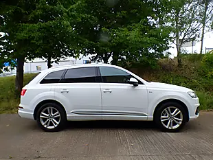 Used 2016 Audi Q7 S Line White - Interior and Exterior details 18