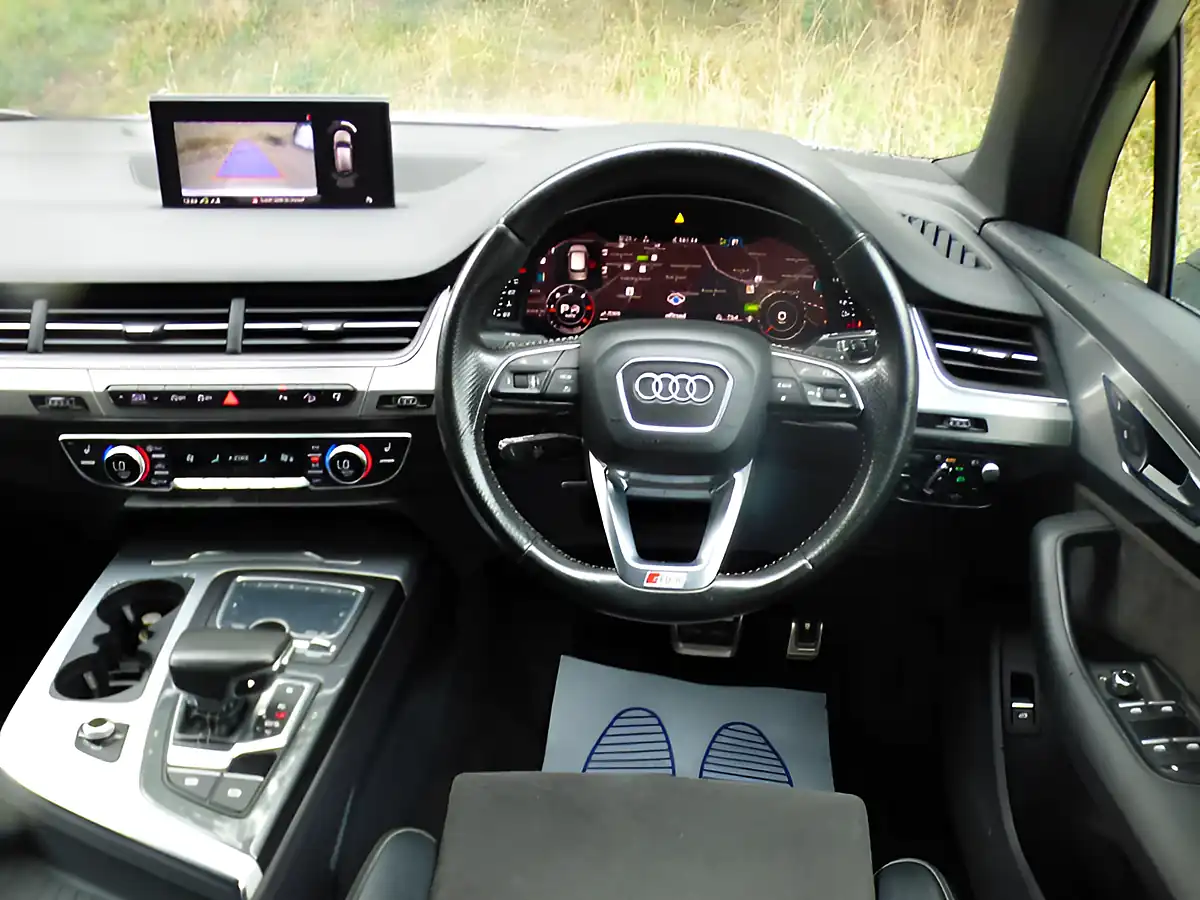 Used 2016 Audi Q7 S Line White - Interior and Exterior details 19