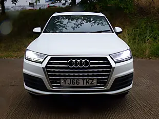 Used 2016 Audi Q7 S Line White - Interior and Exterior details 7