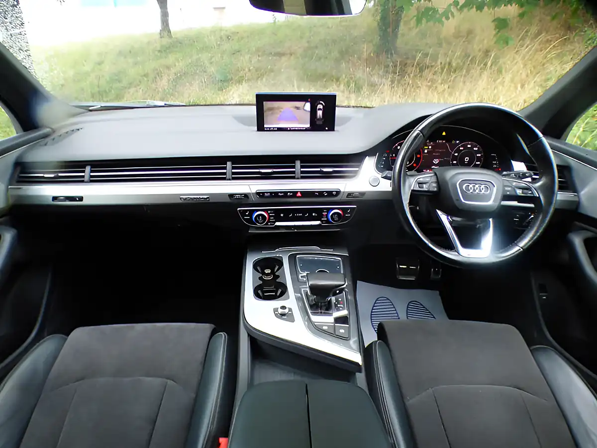 Used 2016 Audi Q7 S Line White - Interior and Exterior details 9