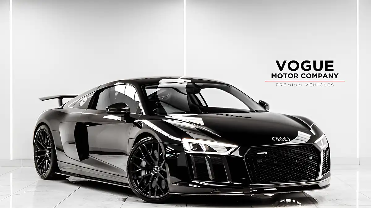 Used 2016 Audi R8 Plus Black - Front View