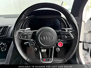 Used 2016 Audi R8 Plus White - Interior and Exterior details 14
