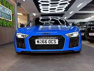 Used 2016 Audi R8 Spyder Quattro [5X Services] Blue - Interior and Exterior details 4