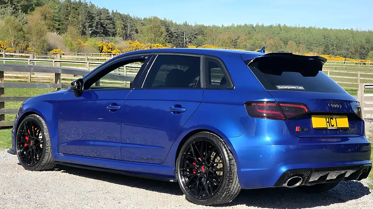 Used 2016 Audi RS3 Hatchback Sepang Blue Pearl - Interior and Exterior details 3