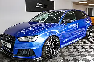 Used 2016 Audi RS3 Sportback Blue - Interior and Exterior details 13