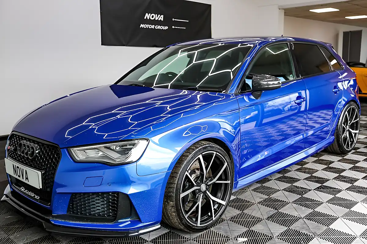 Used 2016 Audi RS3 Sportback Blue - Interior and Exterior details 13