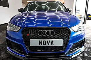 Used 2016 Audi RS3 Sportback Blue - Interior and Exterior details 15