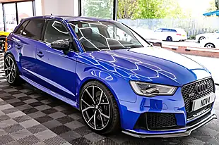 Used 2016 Audi RS3 Sportback Blue - Interior and Exterior details 17