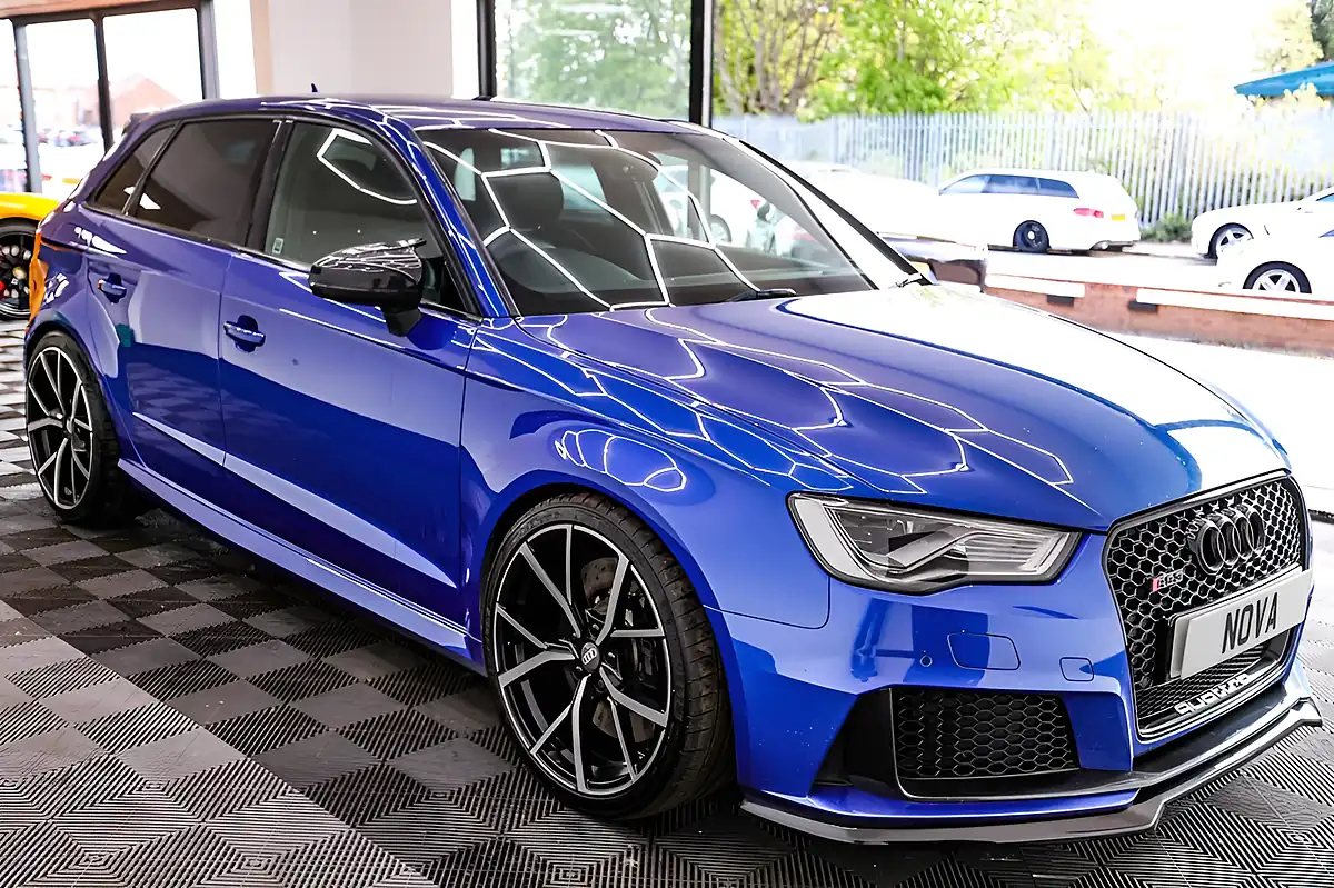 Used 2016 Audi RS3 Sportback Blue - Interior and Exterior details 17