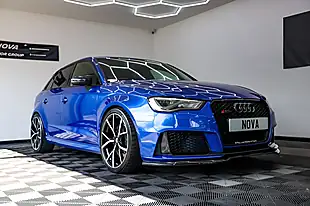 Used 2016 Audi RS3 Sportback Blue - Interior and Exterior details 5