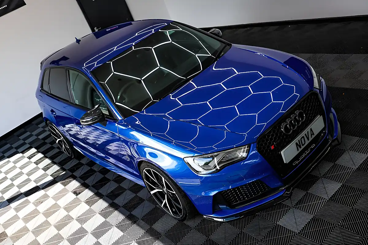 Used 2016 Audi RS3 Sportback Blue - Interior and Exterior details 7
