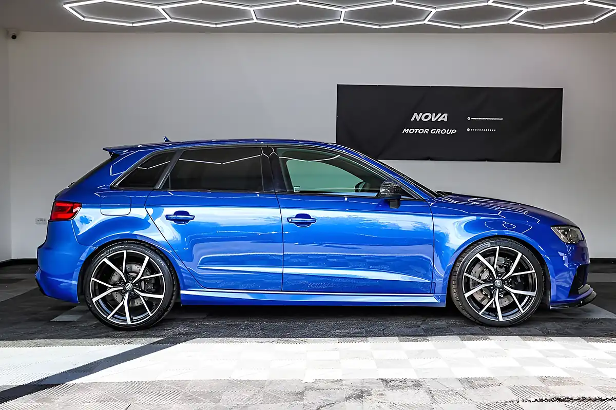 Used 2016 Audi RS3 Sportback Blue - Interior and Exterior details 9