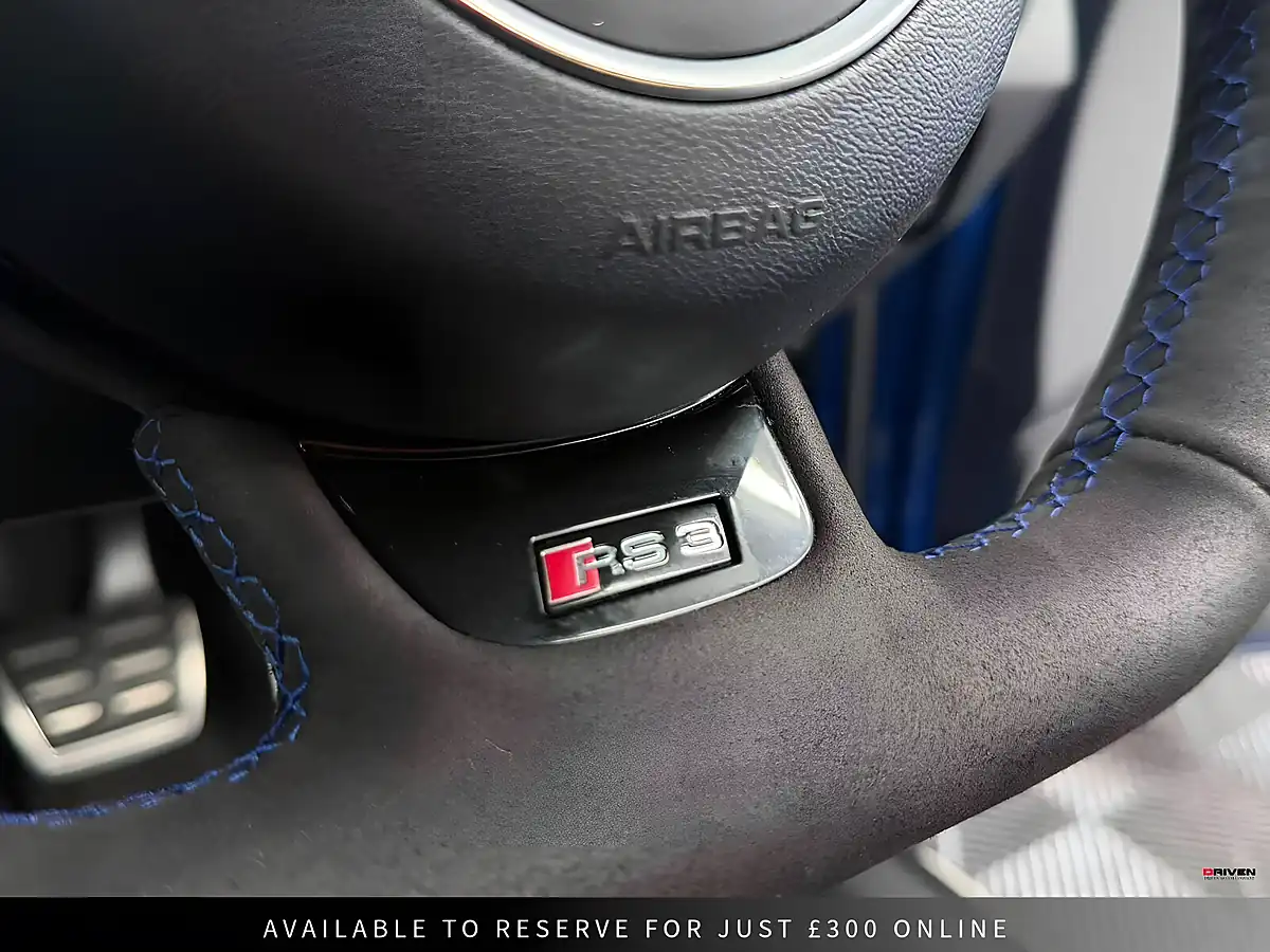 Used 2016 Audi RS3 Sportback Blue - Interior and Exterior details 13