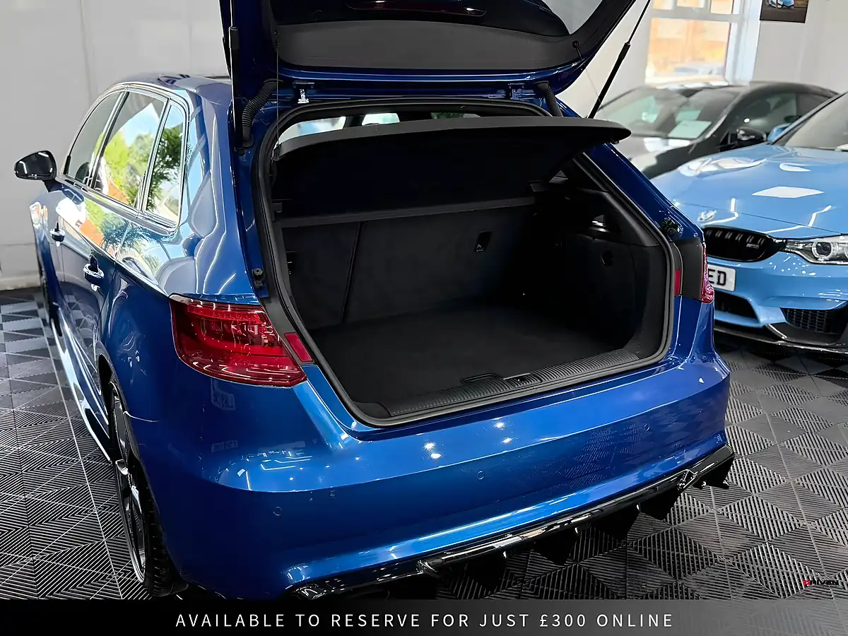 Used 2016 Audi RS3 Sportback Blue - Interior and Exterior details 17