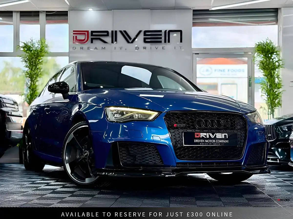 Used 2016 Audi RS3 Sportback Blue - Interior and Exterior details 2