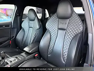 Used 2016 Audi RS3 Sportback Blue - Interior and Exterior details 4