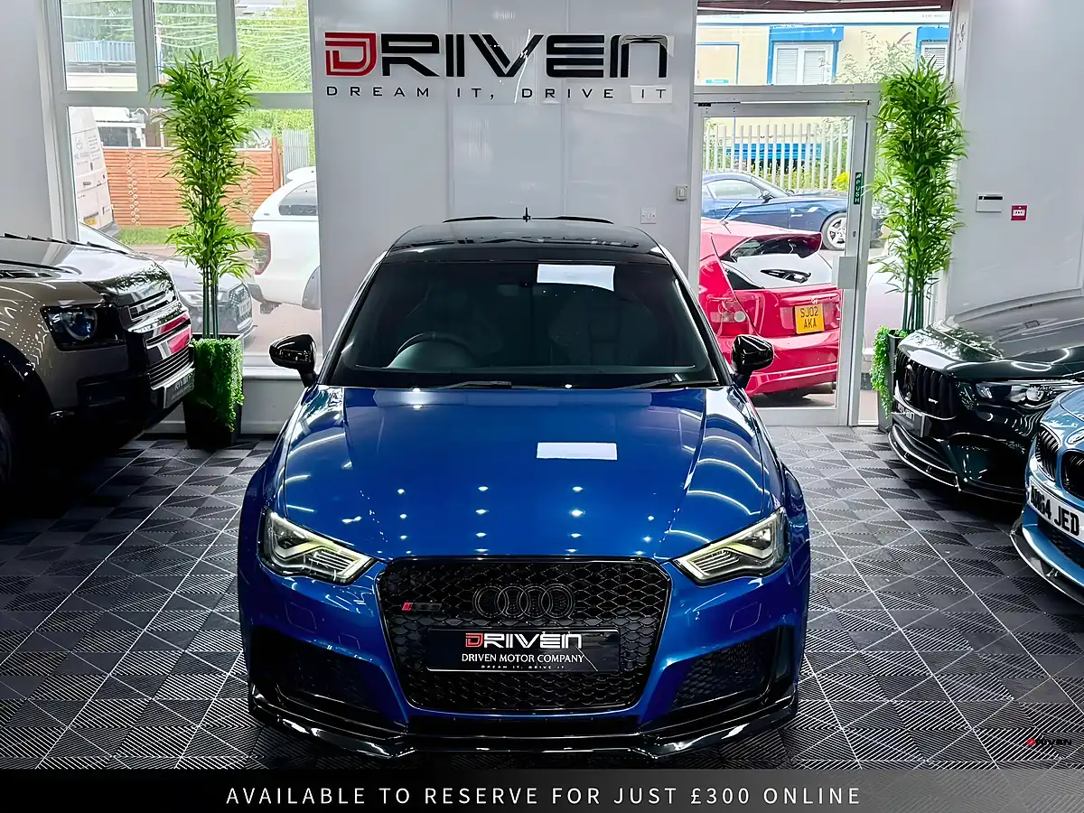 Used 2016 Audi RS3 Sportback Blue - Interior and Exterior details 5