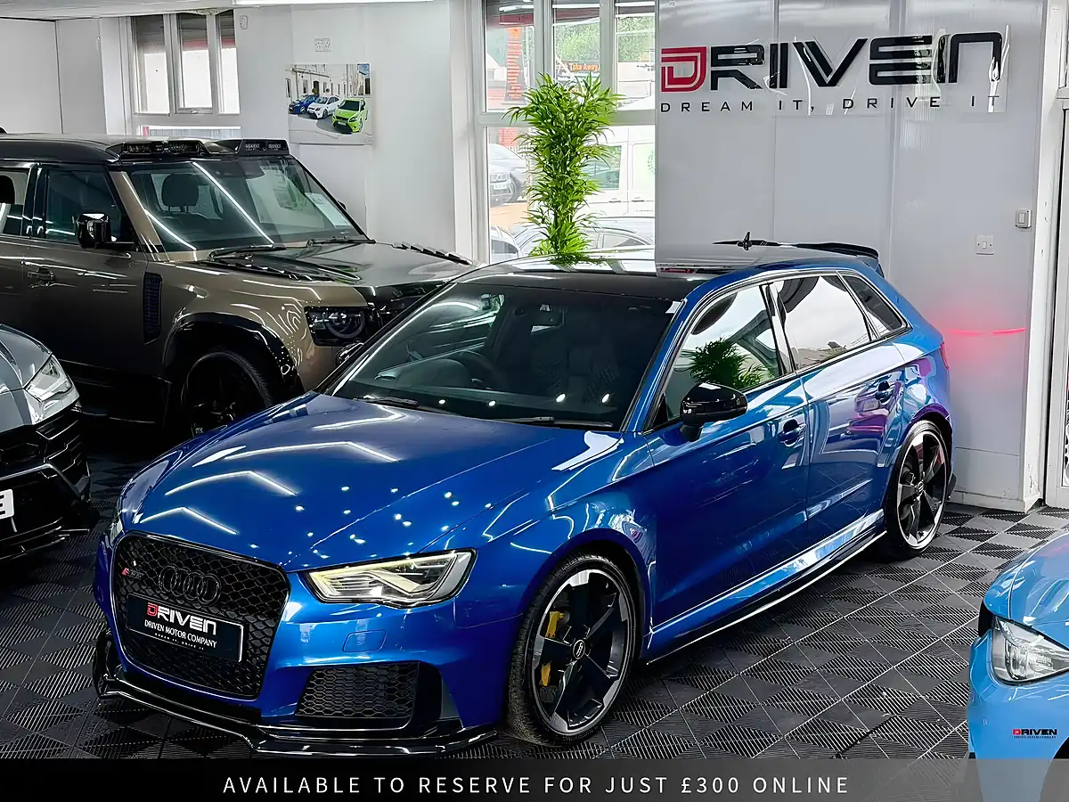 Used 2016 Audi RS3 Sportback Blue - Interior and Exterior details 6